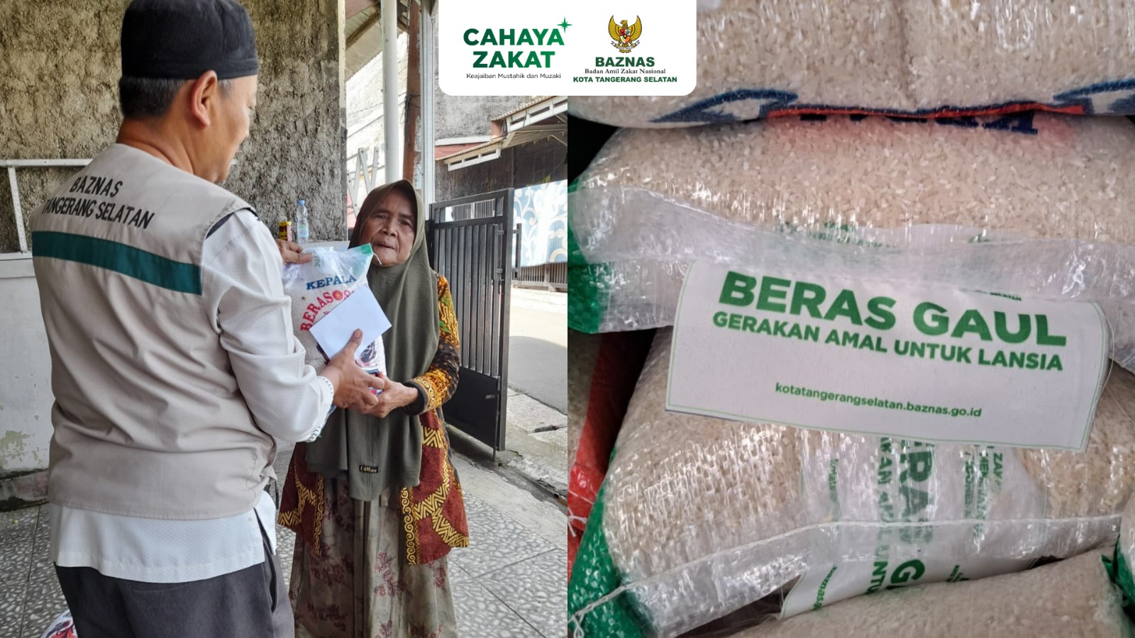 ZAKAT ANDA MENJANGKAU RATUSAN LANSIA DI TANGSEL MELALUI PROGRAM GERAKAN AMAL UNTUK LASIA