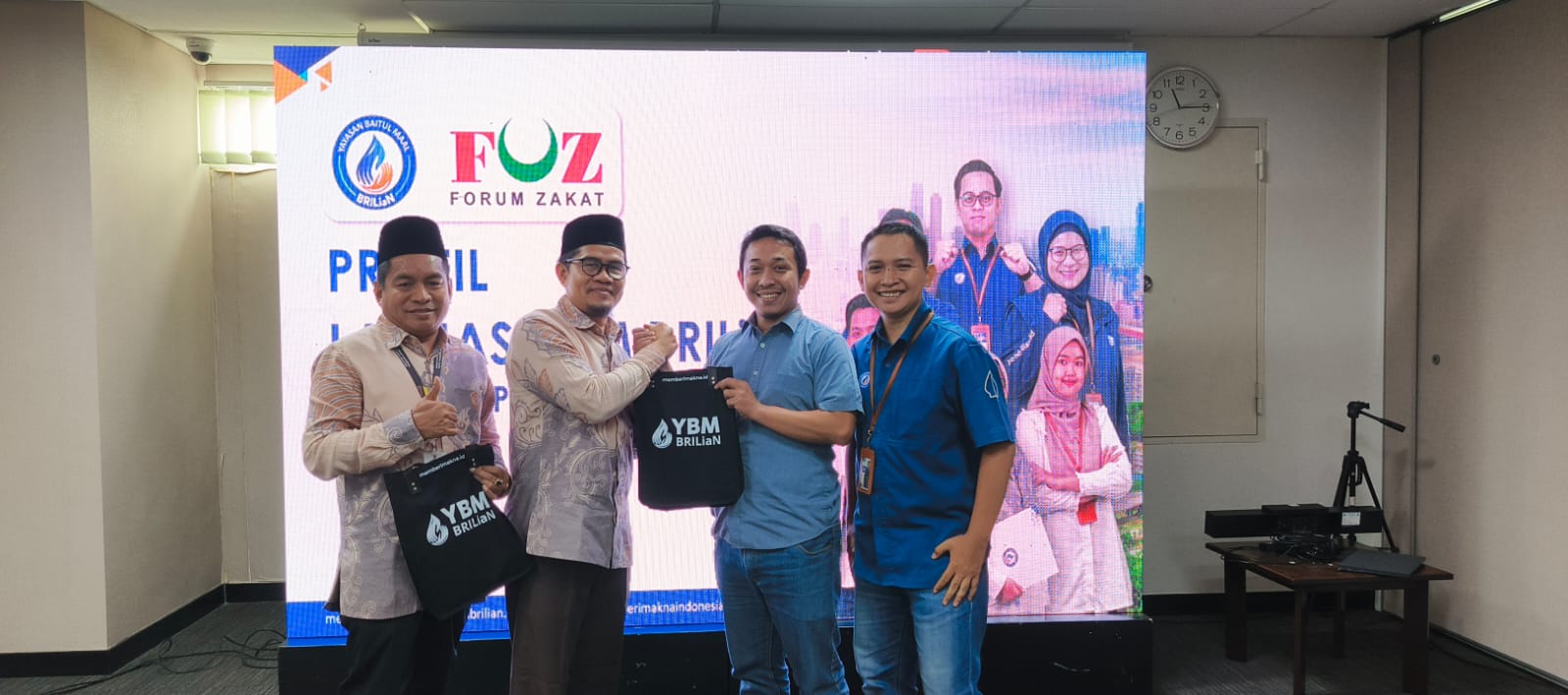BAZNAS Kota Tangerang Selatan dan YBM BRILian Bersinergi Tingkatkan Kesejahteraan Masyarakat Tangsel