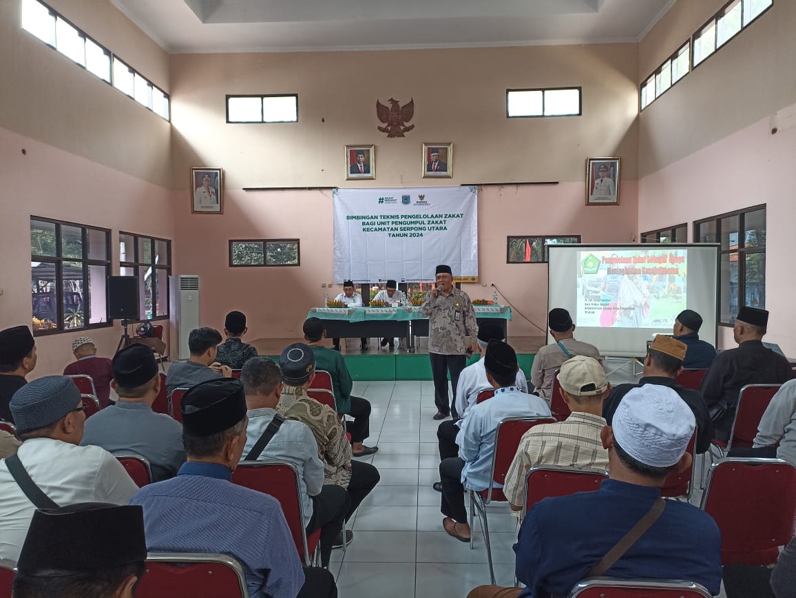 Bimtek Pengelolaan Zakat Bagi UPZ dan Santunan Yatim se-Kecamatan Serpong Utara