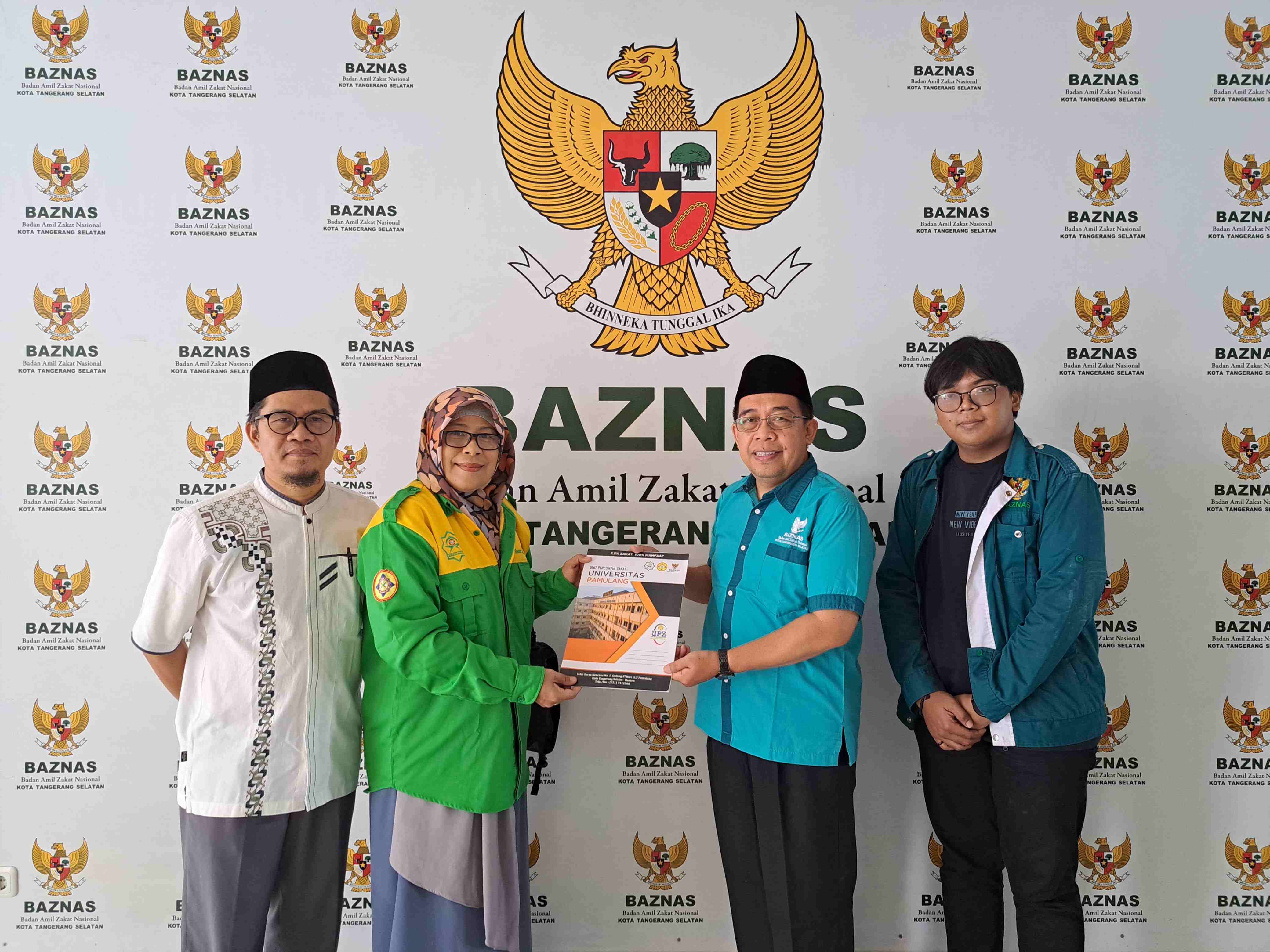 Penggalangan donasi kemanusiaan Membasuh Palestina dari Universitas Pamulang Tahap II