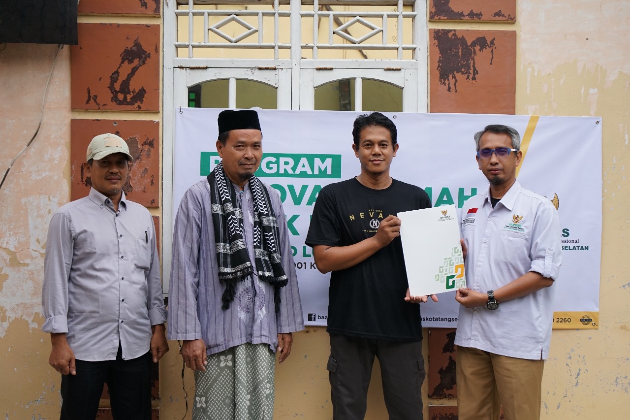 Rehab Rumah Bapak Luthfi Pasca Bencana Puting Beliung di Babakan