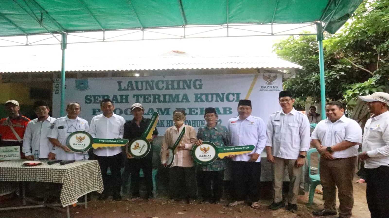 Serah Terima Kunci Rehab Rumah 2022