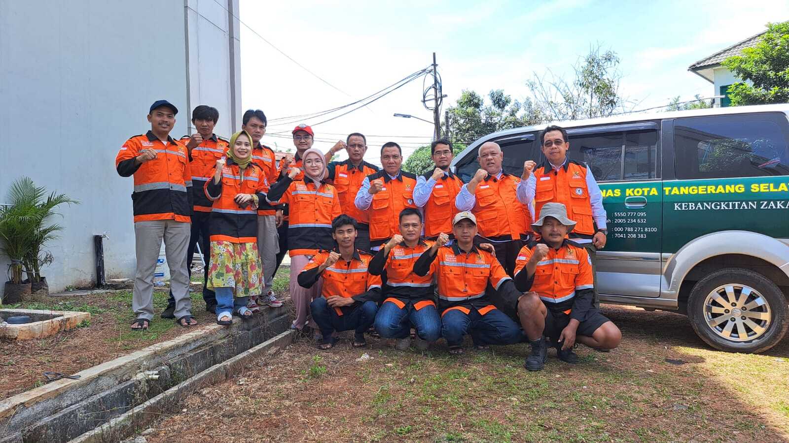 Pelepasan Team Baznas Tanggap Bencana  Tahap II Kota Tangerang Selatan Ke Wilayah Bencana Cianjur