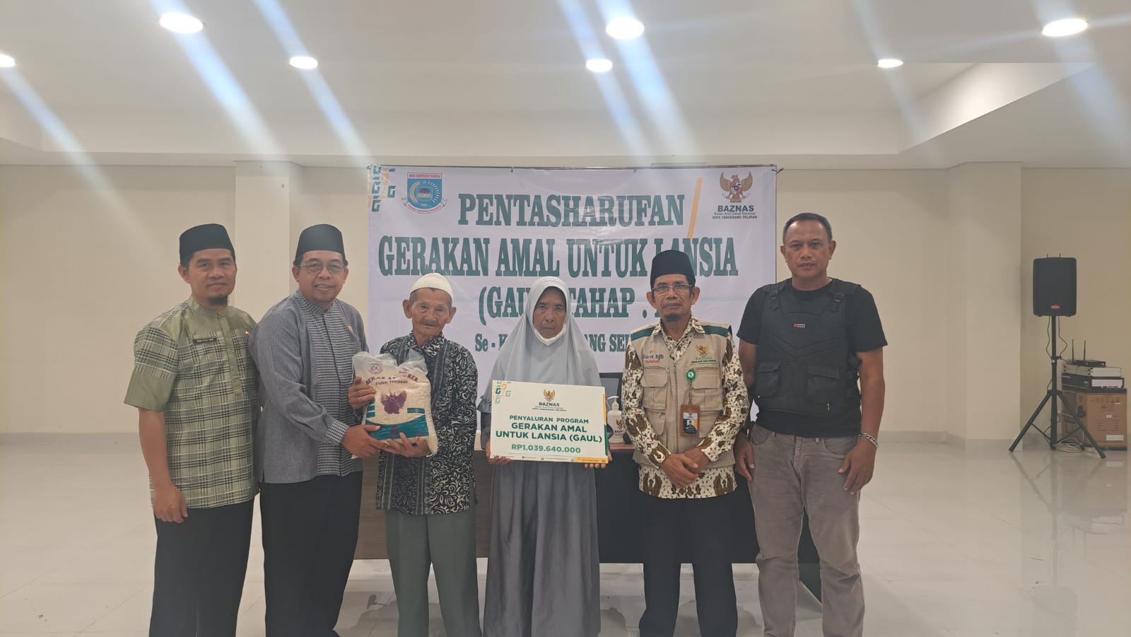 Pentasharufan Gerakan Amal Lanjut Usia