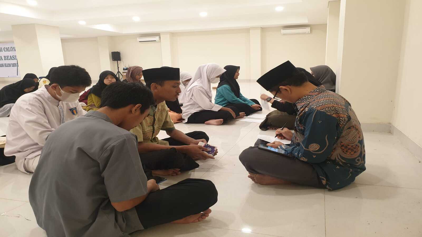 Evaluasi Bantuan Beasiswa Tahfidz Badan Amil Zakat Nasional Kota Tangerang Selatan 2022