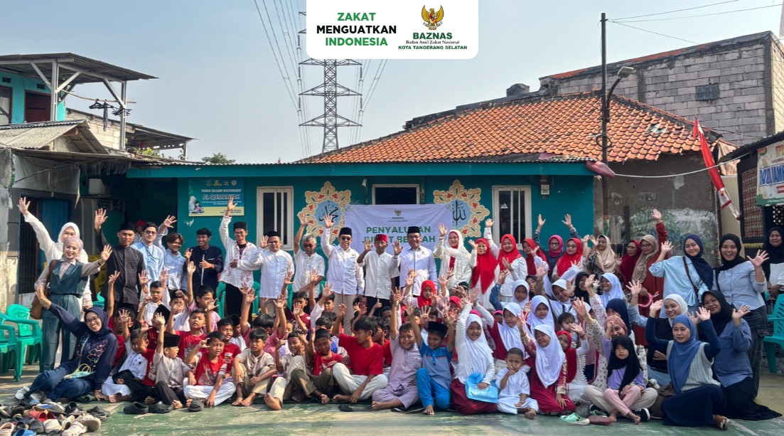 Jumat Berkah Dan Lomba Kemerdekaan Dengan 100 Yatim Dhuafa Di Taman Baca Al Qomariah