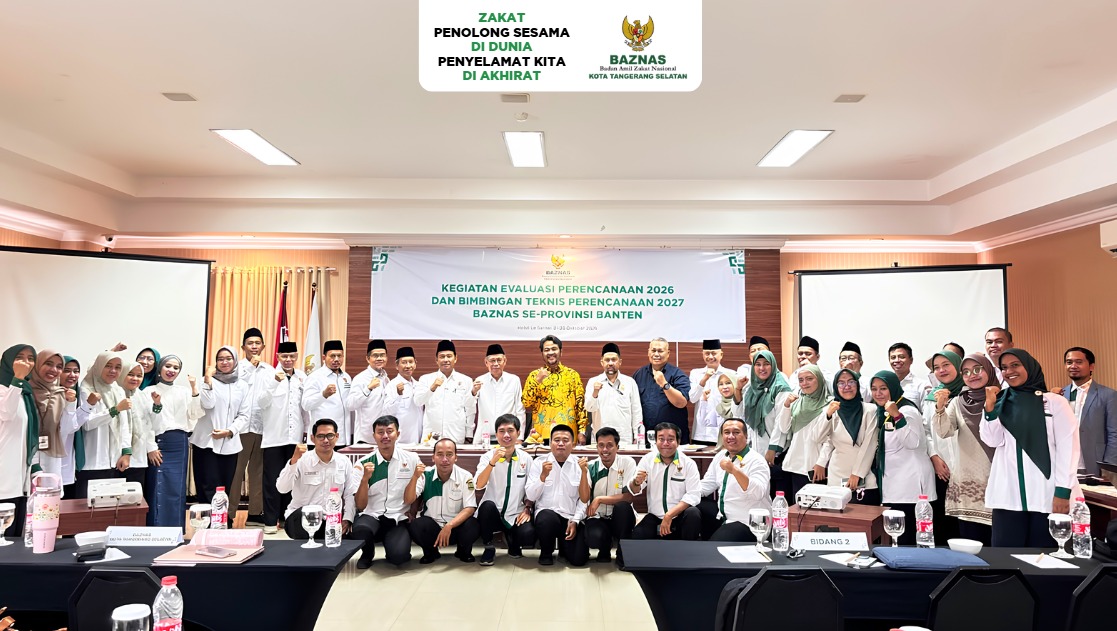 Targetkan Penghimpunan ZIS Rp 23,5 Miliar Pada 2027, BAZNAS Kota Tangerang Selatan Perkuat Perencanaan dan Kepercayaan Muzaki